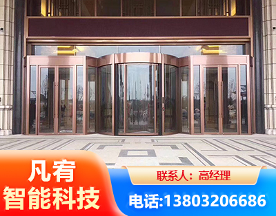 清远旋转门